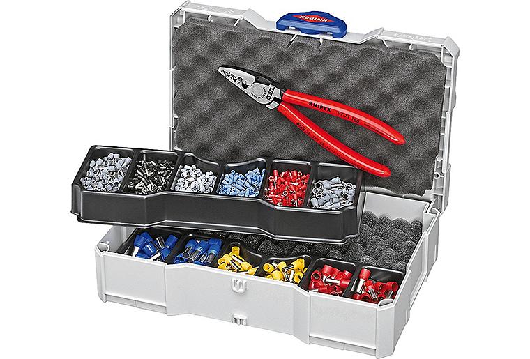 Crimp-Sortiment KNIPEX für Aderendhülsen, 1191-teilig Crimp-Sortiment KNIPEX für Aderendhülsen, 1191-teilig