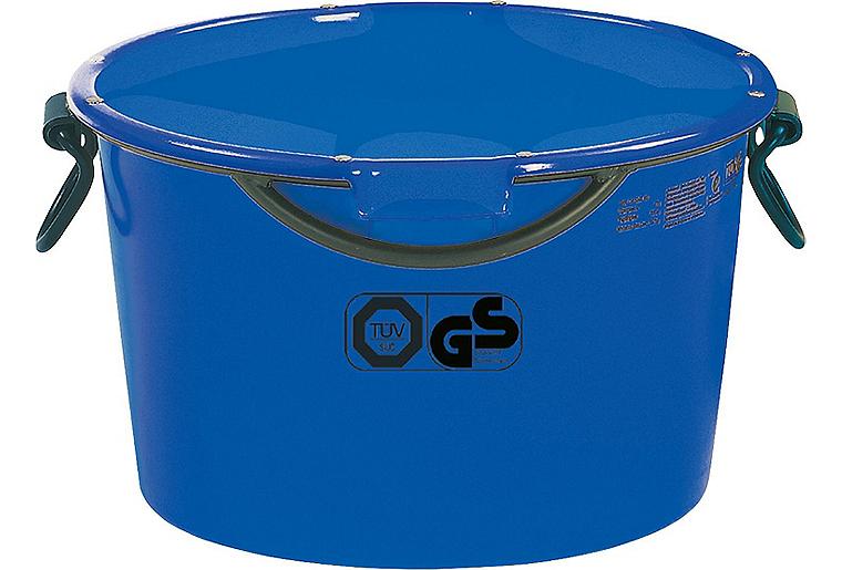 Mörtelkübel 90 Liter blau kranbar,TÜV VPE = 2 Stück Mörtelkübel 90 Liter blau kranbar,TÜV VPE = 2 Stück