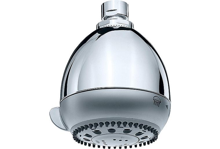 Kopfbrause OVO-PRINCE-S 3 Strahlarten Ø 90 mm chrom Kopfbrause OVO-PRINCE-S 3 Strahlarten Ø 90 mm chrom