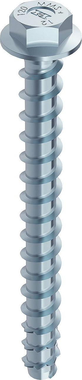 Beton- & Mauerwerkschraube Heco, Multi-Monti plus,Sechskantkopf, Ø 12,0x80 mm, VPE = 25 Stück Beton- & Mauerwerkschraube Heco, Multi-Monti plus,Sechskantkopf, Ø 12,0x80 mm, VPE = 25 Stück