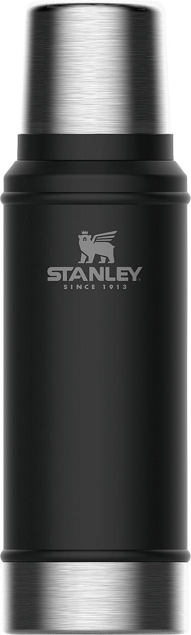 Isolierflasche Stanley Classic, 0,75 l, mattschwarz, 668401 Isolierflasche Stanley Classic, 0,75 l, mattschwarz, 668401
