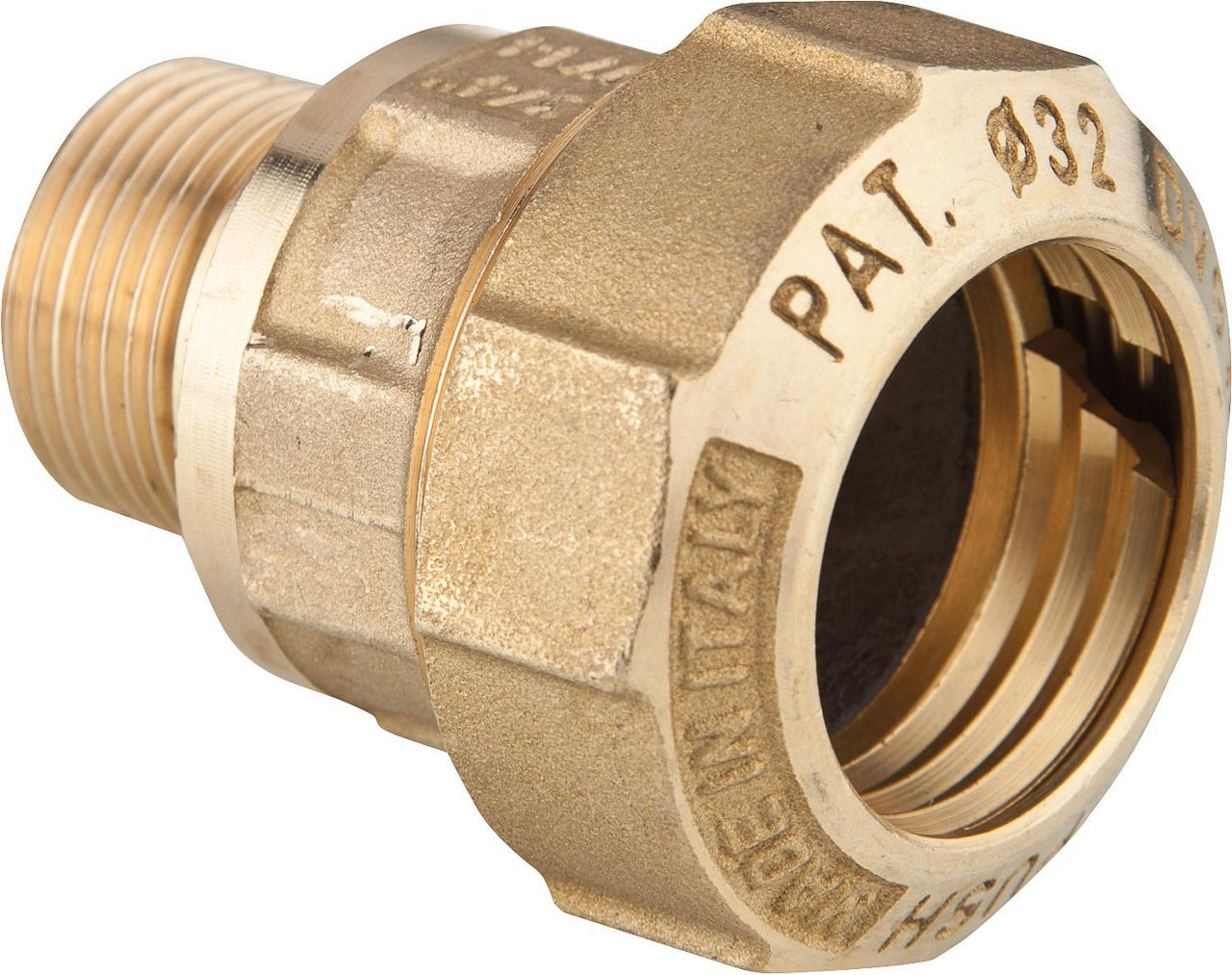 Anschlussverschraubung mit red. AG Typ 862 11/4"x50mm nicht für Gas geeignet Anschlussverschraubung mit red. AG Typ 862 11/4"x50mm nicht für Gas geeignet