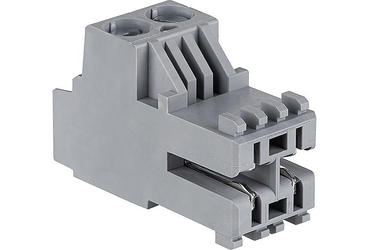 Stecker AE X153 grau