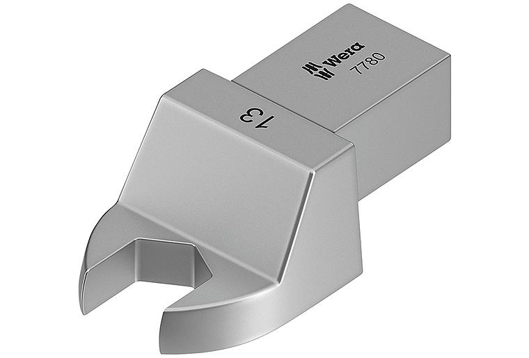 Einsteck-Maulschlüssel Wera 7780, 14 x 18 mm Anschluss, Form A, SW 13,0 mm