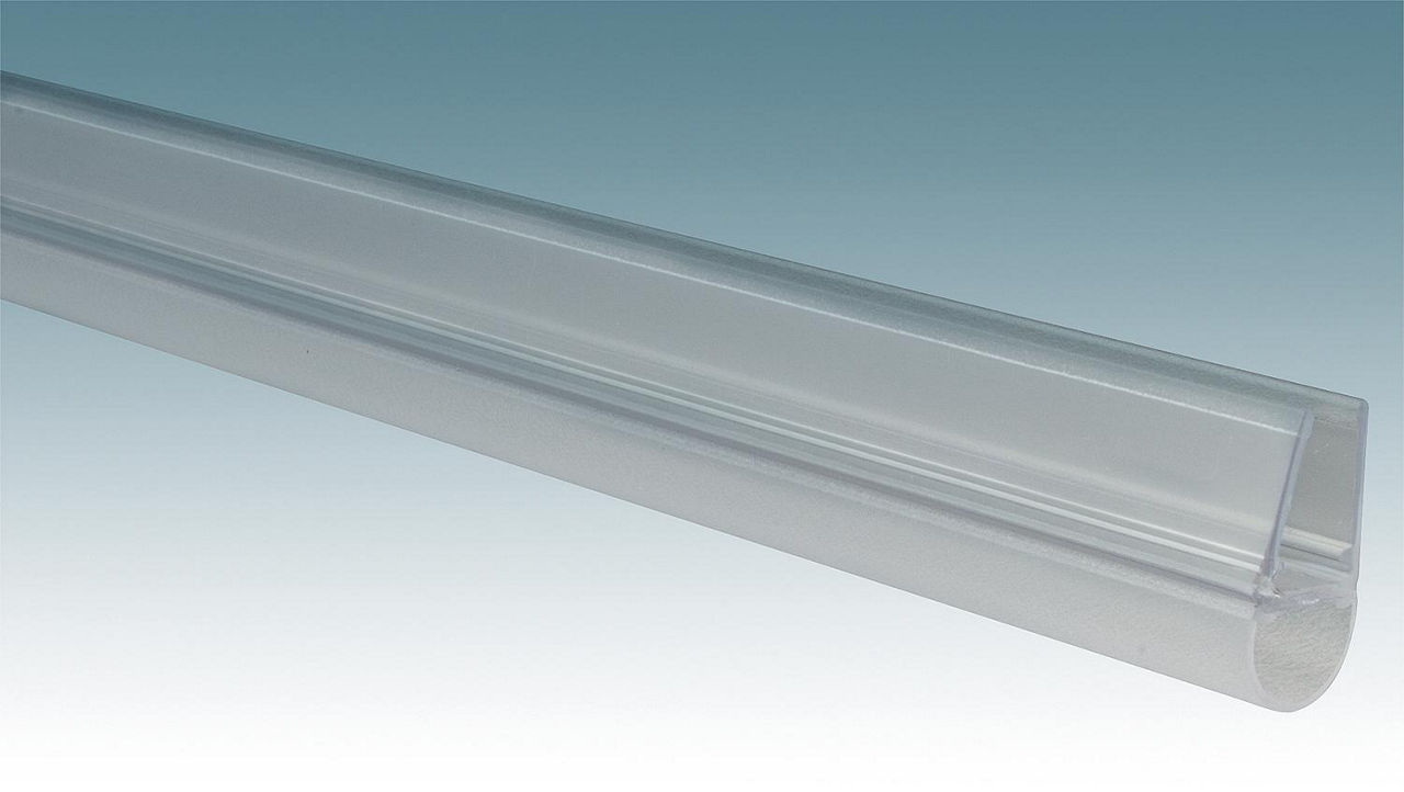 Dichtprofil 8861KUO Quetschdichtung 9mm, Abdichtung zur Wand Dichtprofil 8861KUO Quetschdichtung 9mm, Abdichtung zur Wand
