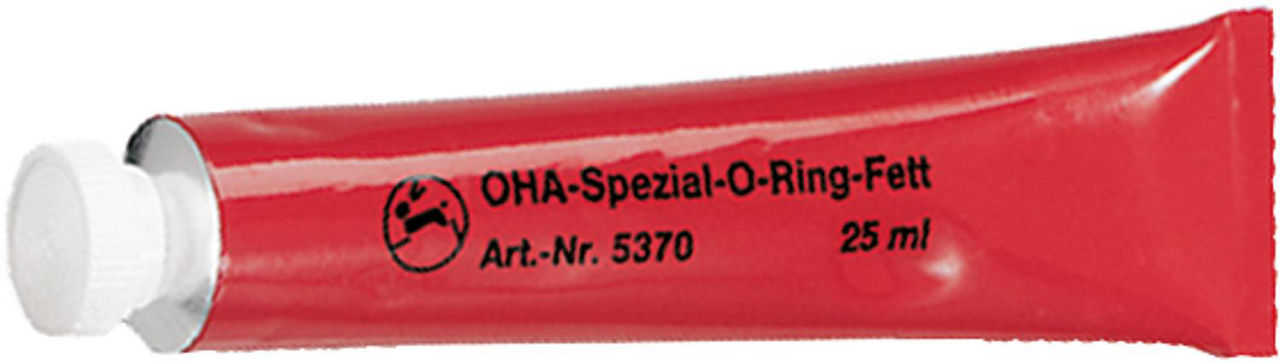 Spezial-O-Ring-Fett Type 2 weiß transparent 25 ml Tube Spezial-O-Ring-Fett Type 2 weiß transparent 25 ml Tube