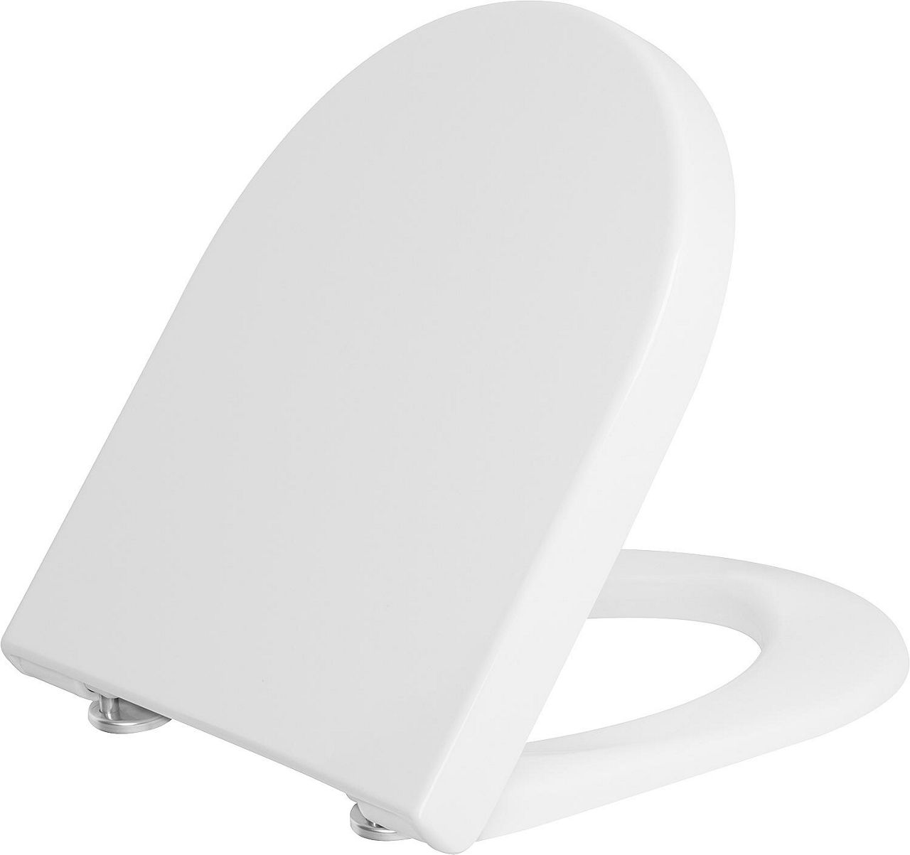 WC-Sitz Duravit Starck 3 Softclose,weiß, mit Edelstahl- Scharnier, BxHxT:370x42x431mm