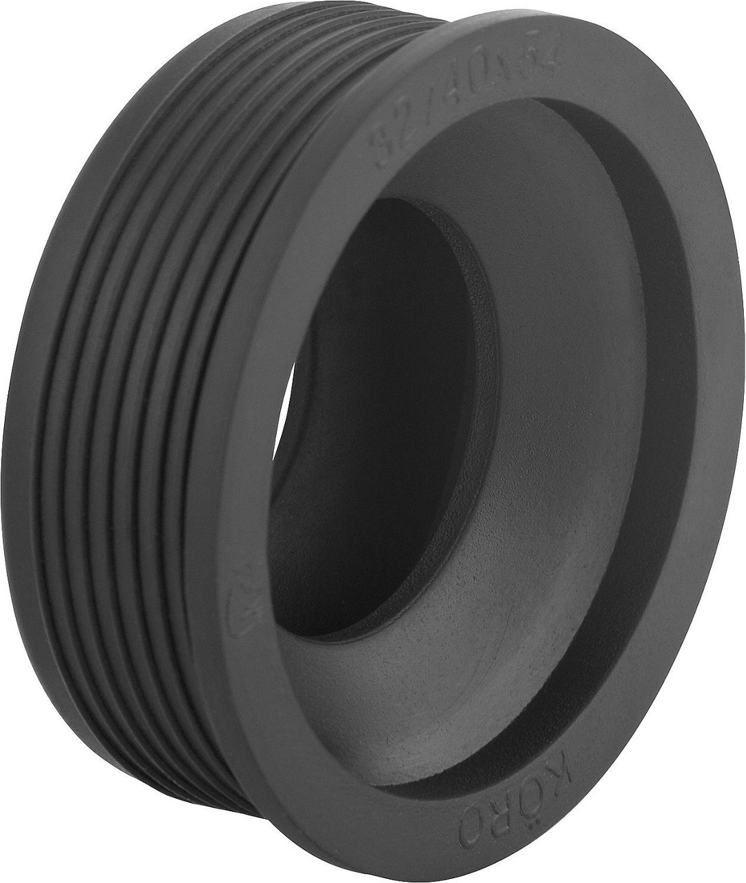 Duo-HT-Gummi-Nippel NW 32/40 54 mm Duo-HT-Gummi-Nippel NW 32/40 54 mm