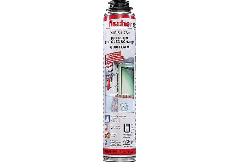 Fischer Pistolenschaum Typ PUP B1 750 Inhalt 750ml Fischer Pistolenschaum Typ PUP B1 750 Inhalt 750ml