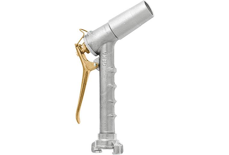 Geka-Gießbrause, Leichtmetall, Geka-plus-Anschluss passend für Schlauchgrößen 3/8" - 11/2"