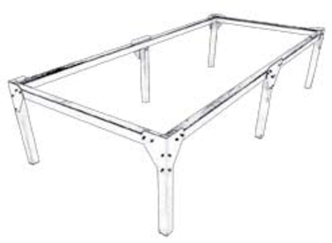 Standgerüst Kroll zu Warmluft- erzeuger 25S stationär