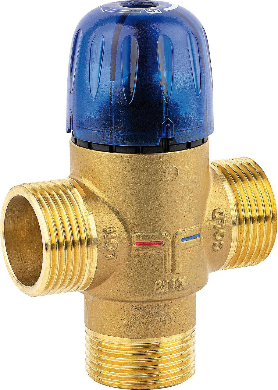 Thermostatisches Mischventil Novamix Value DN 20, 45-65°C 1", 36l/min, Kvs: 2,2