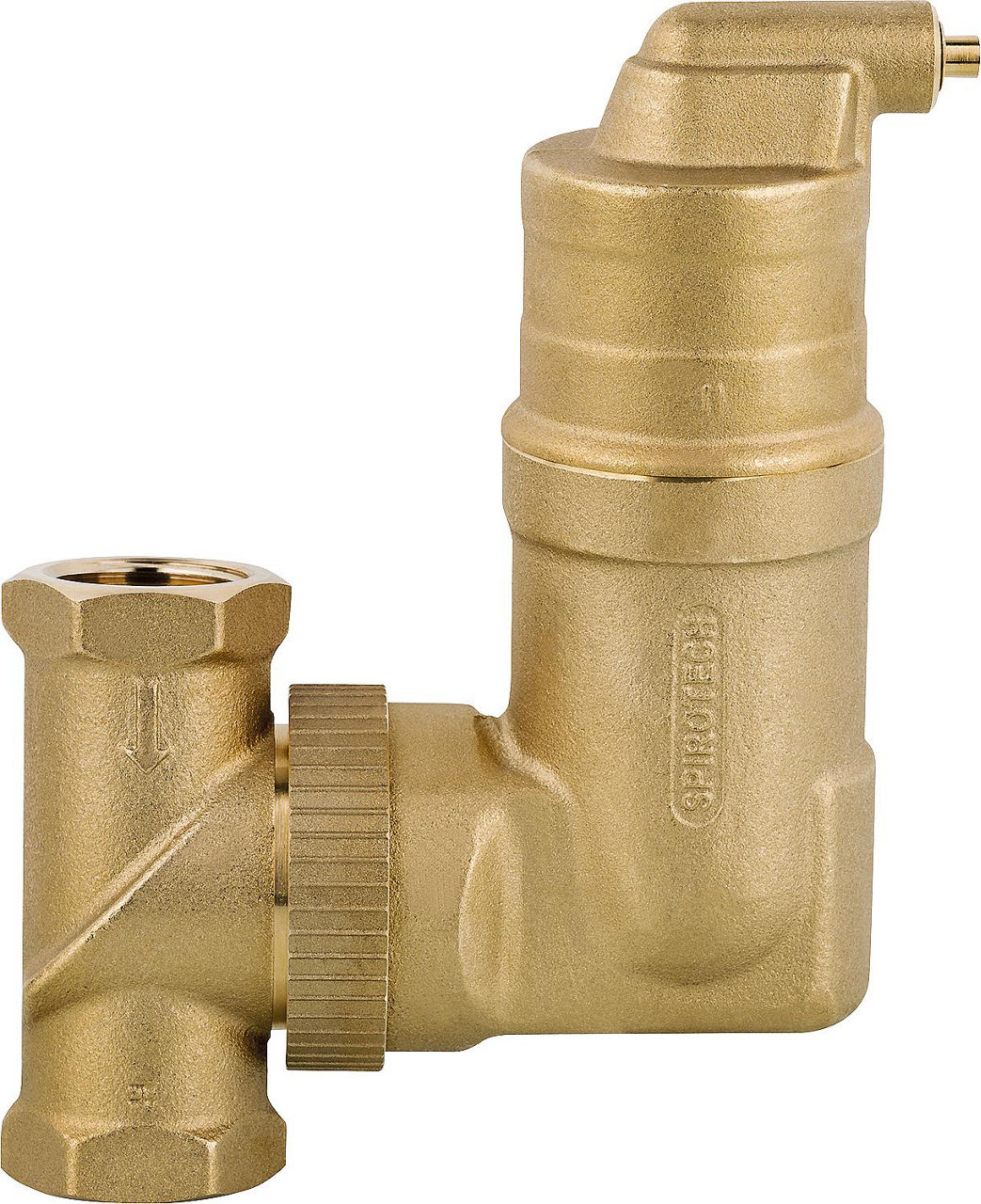 Mikroblasen-Luftabscheider Spirovent RV2, DN25(1")IG, universal