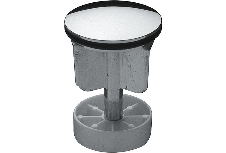 Excenterstopfen 11/4" Messing verchromt mit O-Ring