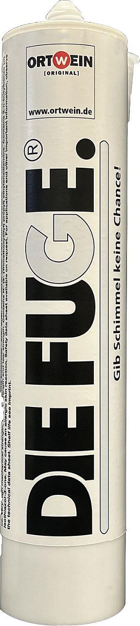 Dichtstoff ORTWEIN Die Fuge - transparent schimmelfrei auf SMP Basis, 300g Kartusche Dichtstoff ORTWEIN Die Fuge - transparent schimmelfrei auf SMP Basis, 300g Kartusche