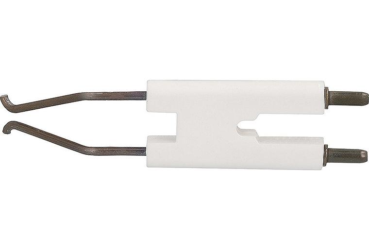 Doppelzündelektrode für Weishaupt WL 30-A/ZA Anschluss 4 mm Doppelzündelektrode für Weishaupt WL 30-A/ZA Anschluss 4 mm