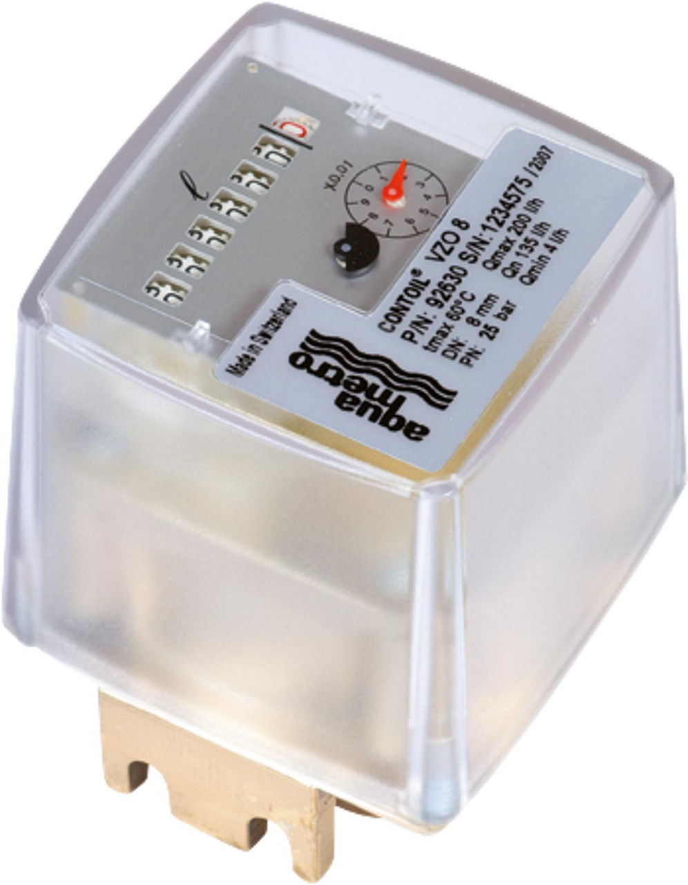 Aqua - Metro - Ölzähler Ringkolbenzähler VZO 4 QMIN 0,5-40 l/h m.Innengewindeanschl. 1/8" Aqua - Metro - Ölzähler Ringkolbenzähler VZO 4 QMIN 0,5-40 l/h m.Innengewindeanschl. 1/8"