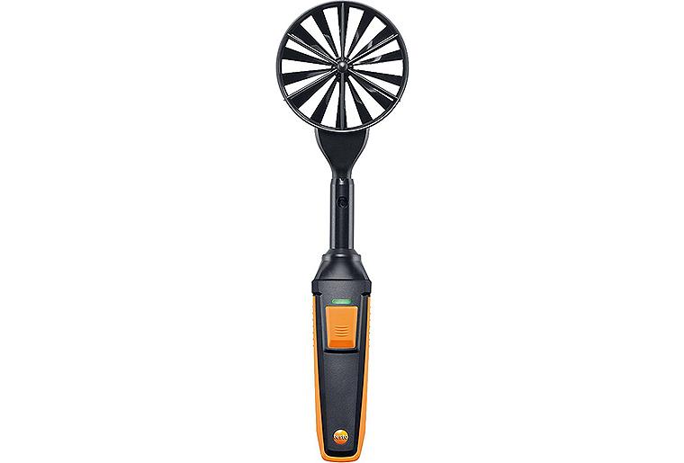 Flügelrad-Sonde, digital (Ø 100 mm; 0,3m/s), Bluetooth® Flügelrad-Sonde, digital (Ø 100 mm; 0,3m/s), Bluetooth®