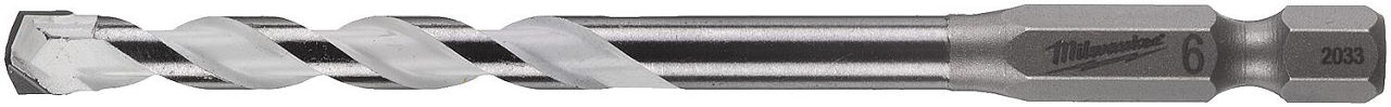 Mehrzweckbohrer Milwaukee, Ø 6,0 x 100 mm, mit 1/4" Sechskantschaft Mehrzweckbohrer Milwaukee, Ø 6,0 x 100 mm, mit 1/4" Sechskantschaft