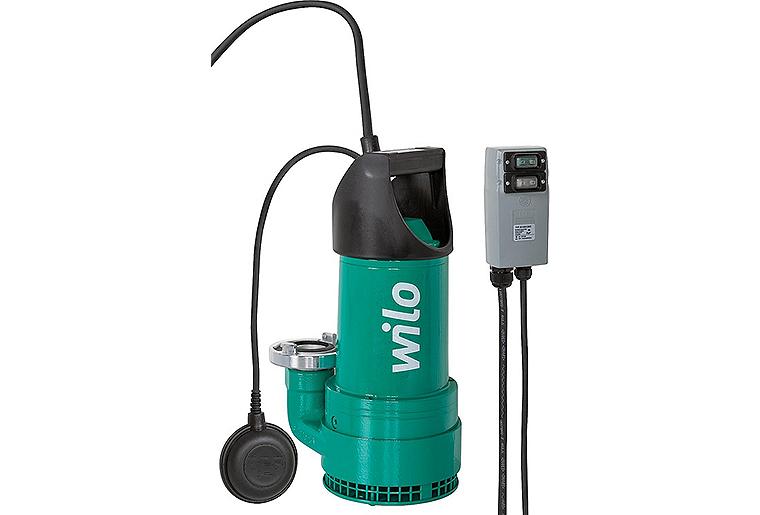 Schmutzwassertauchpumpe Wilo-EMU-KS 8 ES mit Schwimmschalter