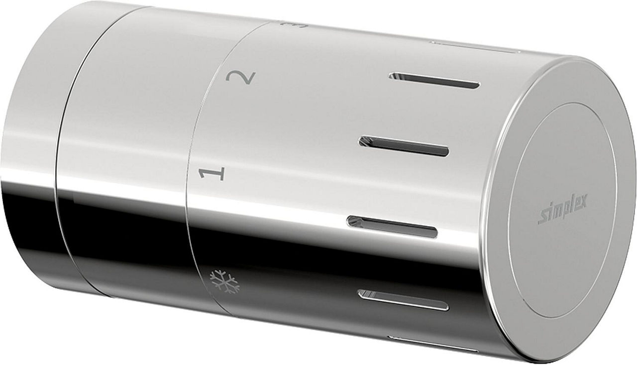 FL Design-Thermostatkopf TC-D1 chrom M30 x 1,5 mit Nullstellung FL Design-Thermostatkopf TC-D1 chrom M30 x 1,5 mit Nullstellung