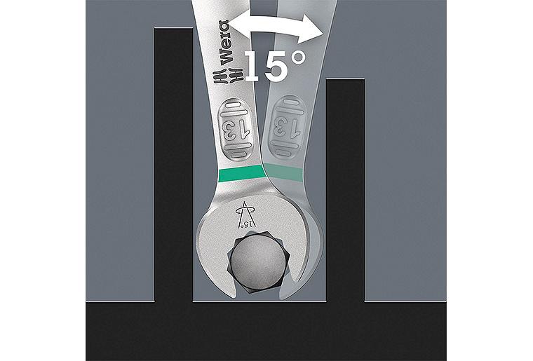Ringmaulschlüssel-Satz WERA, 4-teilig, SW 8-13 mm, metrisch, 6003 Joker 4 Set 1