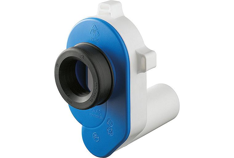 PE-Urinal-Absaugsiphon Abgang waagrecht für 50 mm Rohr PE-Urinal-Absaugsiphon Abgang waagrecht für 50 mm Rohr