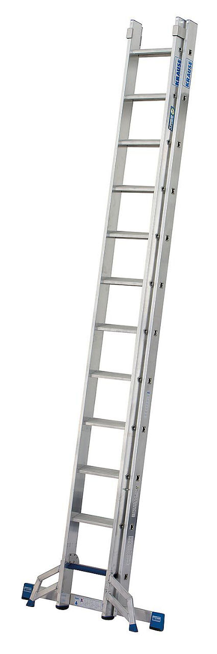 Stufen-Sprossen Anlegeleite, Krause ,TRBS 2x12 STUFEN,131621 Stufen-Sprossen Anlegeleite, Krause ,TRBS 2x12 STUFEN,131621
