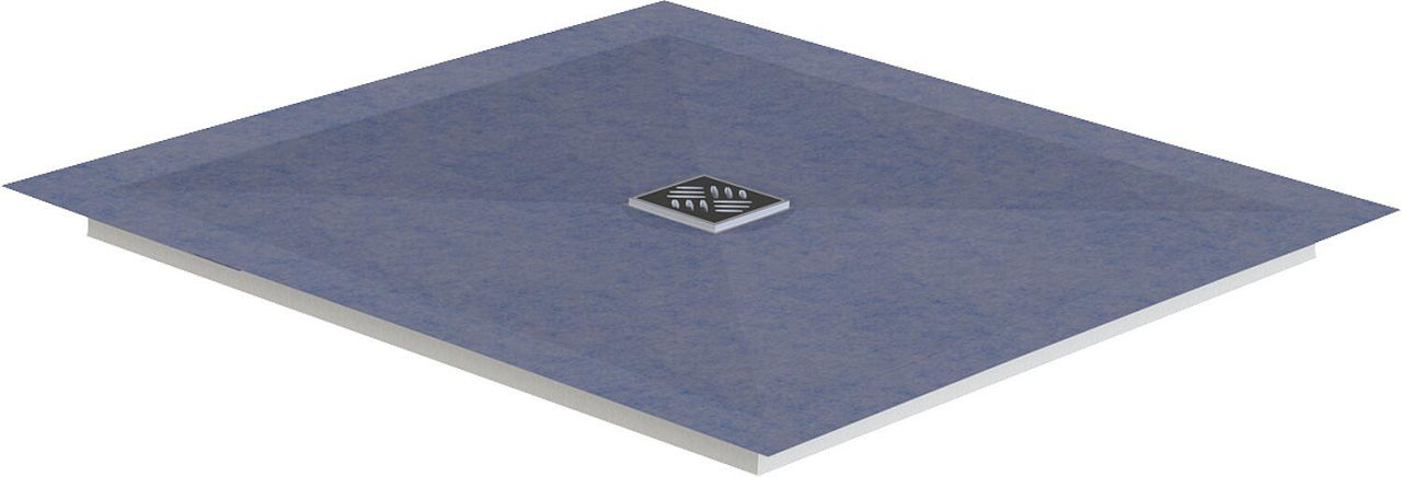 Schedel Bodenebene Duschelement extraflach 1200x1200x65mm, extraflach inkl. Dichtmanschette und Ablauf waagerecht DN40 Schedel Bodenebene Duschelement extraflach 1200x1200x65mm, extraflach inkl. Dichtmanschette und Ablauf waagerecht DN40