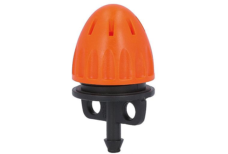 Regulierbare Kleinfächerdüse DN8(1/4"), 0-40l/h, VPE 50 Stk Regulierbare Kleinfächerdüse DN8(1/4"), 0-40l/h, VPE 50 Stk