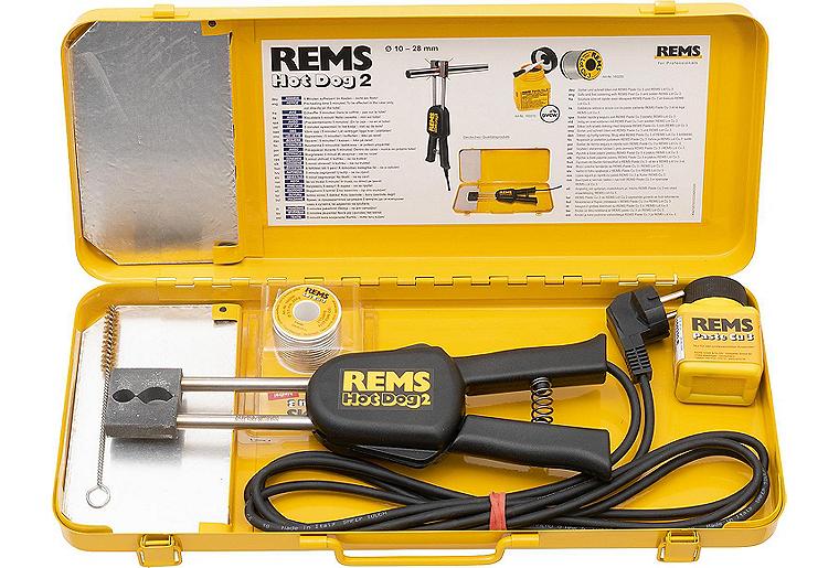 REMS Hot Dog 2 230V 440W im Stahlblechkasten für Cu-Rohr bis 28mm