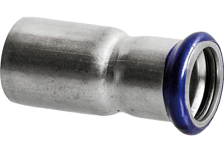 Edelstahl Pressfitting M-Kontur Reduzierstück Ø 35x15mm Edelstahl Pressfitting M-Kontur Reduzierstück Ø 35x15mm