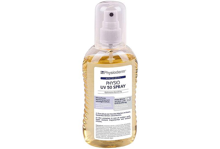 Sonnenschutzspray Physio UV 50 Spray PHYSIODERM 200ml Pumpzerstäuber