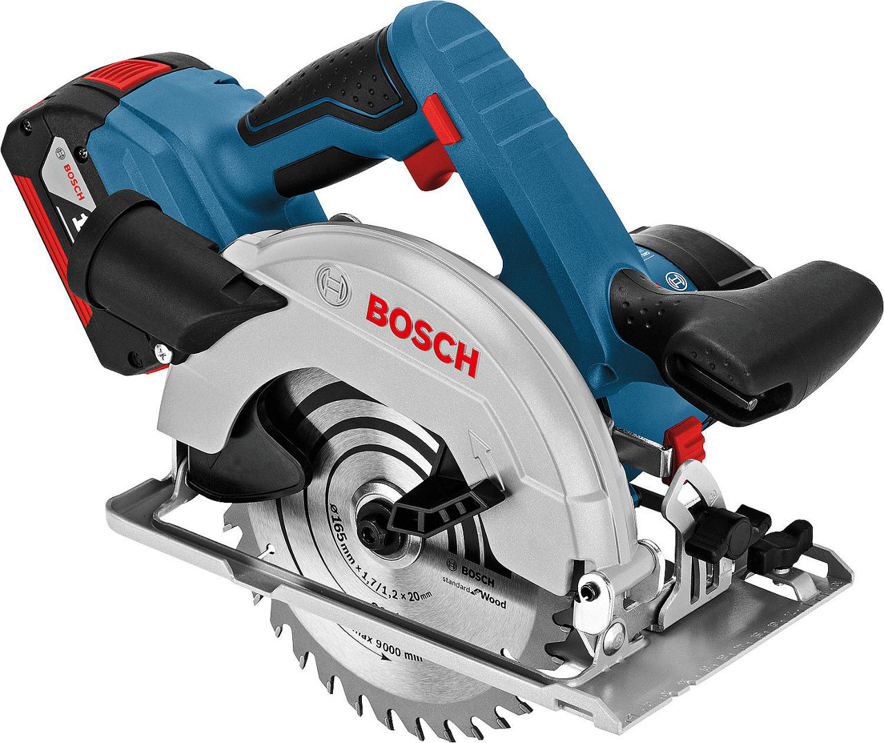 Akku-Handkreissäge BOSCH GKS 18V-57 G, 18V mit 2x 4,0 Ah Akkus und Ladegerät Akku-Handkreissäge BOSCH GKS 18V-57 G, 18V mit 2x 4,0 Ah Akkus und Ladegerät