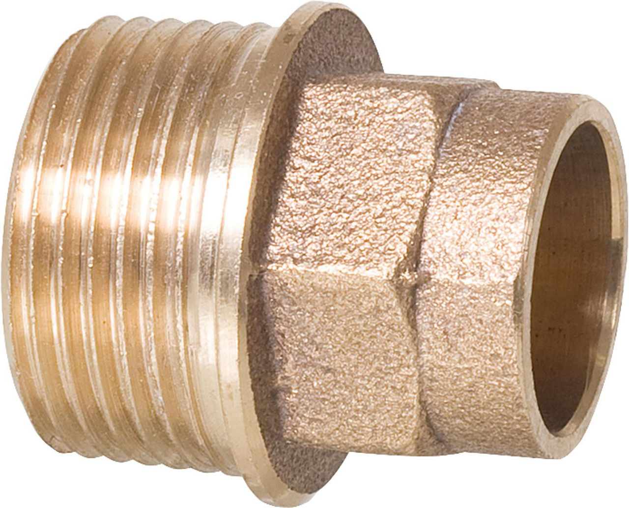 Rotgußlötfittings 4243g Übergangsnippel 22-R 3/4" AG Rotgußlötfittings 4243g Übergangsnippel 22-R 3/4" AG