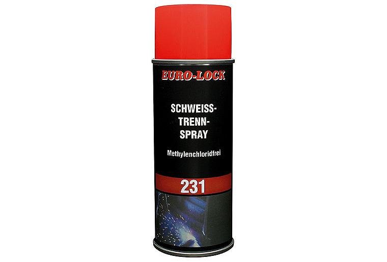 Schweißtrennspray EURO-LOCK LOS 231, 400ml Sprühdose, dichlormethanfrei Schweißtrennspray EURO-LOCK LOS 231, 400ml Sprühdose, dichlormethanfrei