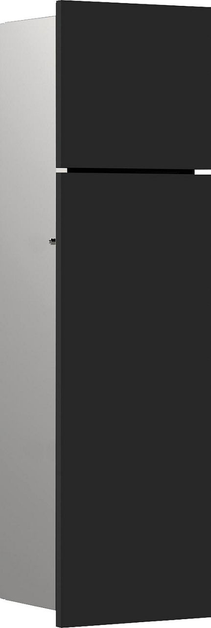 WC-Modul emco asis pure Unterputz, Anschlag rechts 600mm schwarz