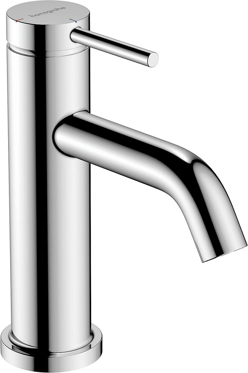 Waschtischmischer Hansgrohe 80 Tecturis S Ausladung 108 mm CoolStart ohne Ablaufgarnitur chrom