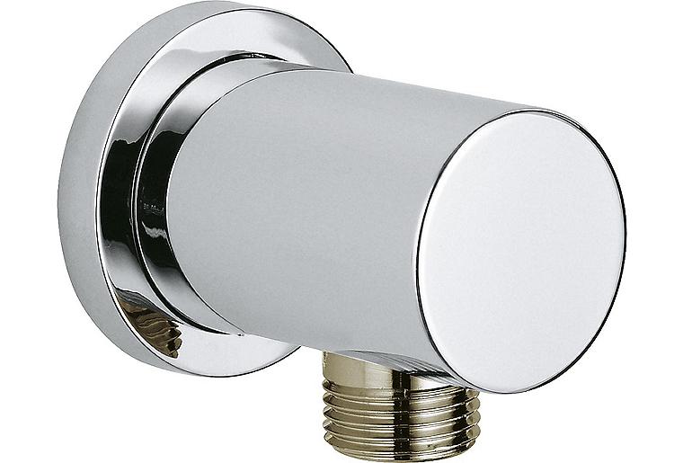 Wandanschlussbogen Grohe Rainshower DN15 Lineare mit runder Rosette chrom Wandanschlussbogen Grohe Rainshower DN15 Lineare mit runder Rosette chrom