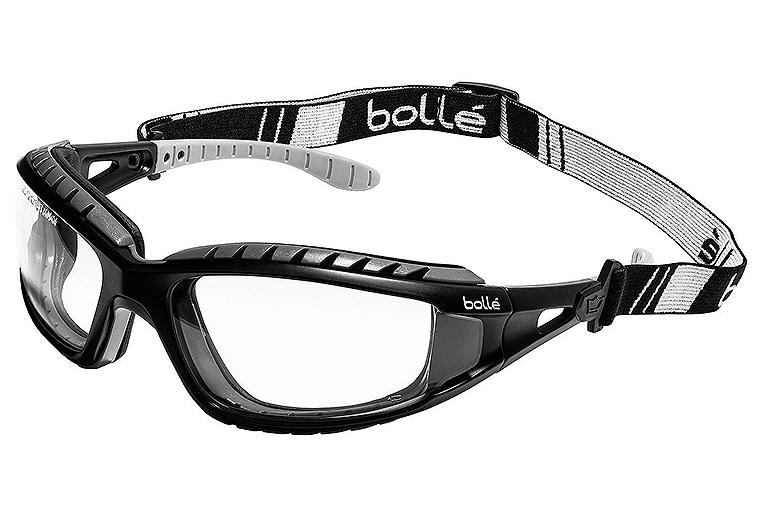Schutzbrille TRACKER II Schwarz/Grau,klares PC, TRACPSI Schutzbrille TRACKER II Schwarz/Grau,klares PC, TRACPSI