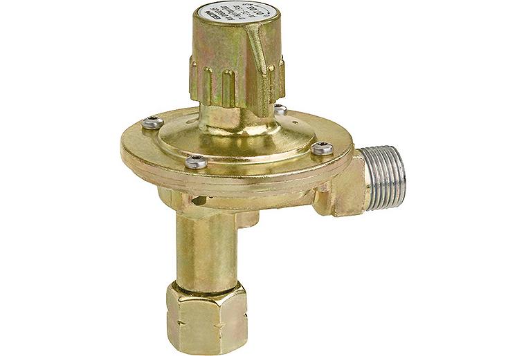 Druckminderer R 3/8'' LH für Kleinstflasche
