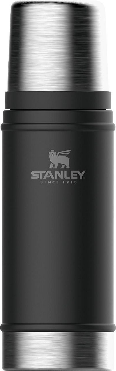 Isolierflasche Stanley Classic, 0,47 l, mattschwarz, 668501 Isolierflasche Stanley Classic, 0,47 l, mattschwarz, 668501