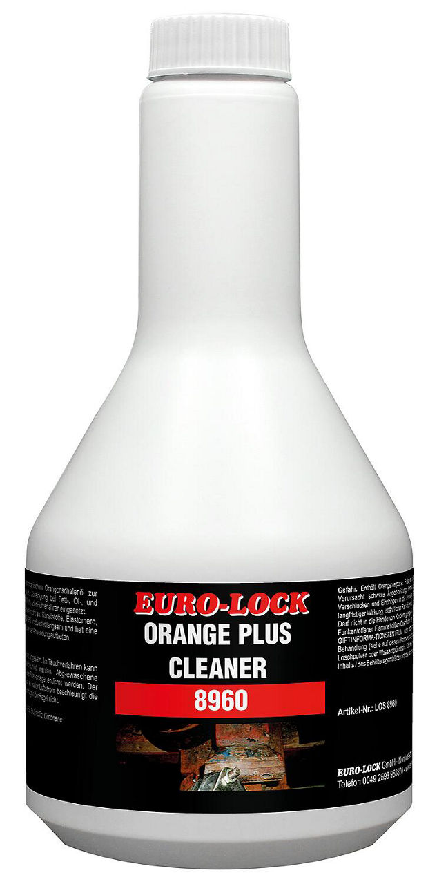 Orange Plus Kaltentfetter EURO-LOCK LOS 8960, 500ml Flasche Orange Plus Kaltentfetter EURO-LOCK LOS 8960, 500ml Flasche