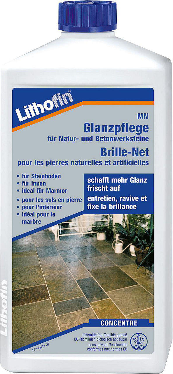 LITHOFIN MN Glanzpflege, 1 l Flasche
