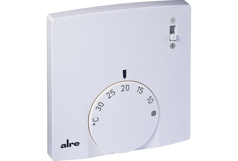 Raumtemperaturregler RTBSB-201.065 mit Umschalter, Schalter Heizen/Kühlen