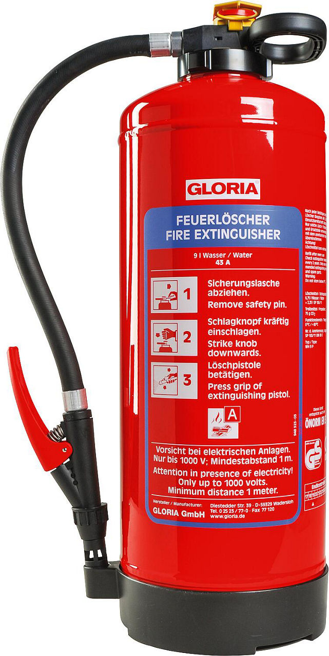 Wasserlöscher Gloria WH9PRO fluorfrei Wasserlöscher Gloria WH9PRO fluorfrei