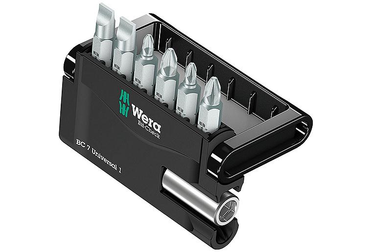Bitset WERA Bit-Check Universal 1 7-teilig mit Universalhalter Bitset WERA Bit-Check Universal 1 7-teilig mit Universalhalter
