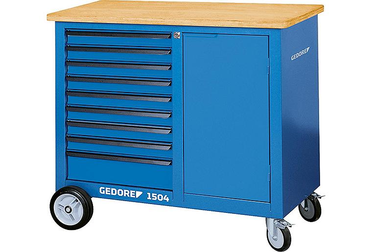 Rollwerkbank GEDORE mit 9 Schubladen Rollwerkbank GEDORE mit 9 Schubladen