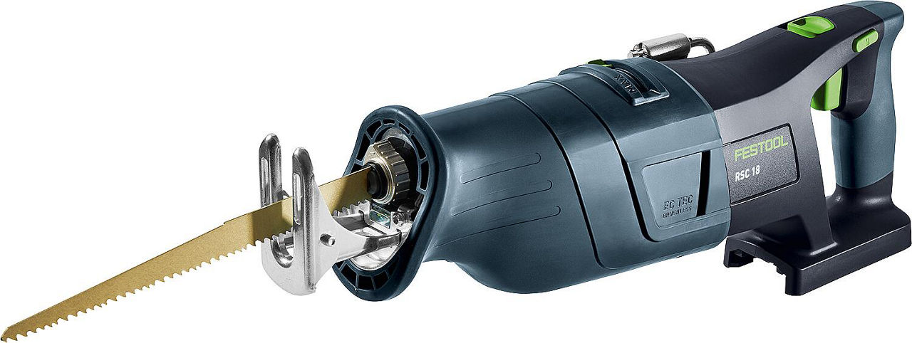 Akku-Säbelsäge Festool RSC 18 EB-Basic, 18 V ohne Akku und Ladegerät Akku-Säbelsäge Festool RSC 18 EB-Basic, 18 V ohne Akku und Ladegerät