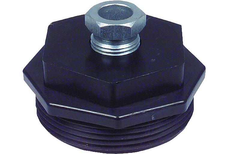 Stopfbuchs-Verschraubung SBV R 2" Universal 8, 10, 12 mm Kunststoff einfach Stopfbuchs-Verschraubung SBV R 2" Universal 8, 10, 12 mm Kunststoff einfach